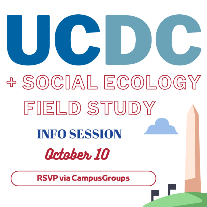 Thursday, Oct 10 UCDC + SE Field Study Field Study